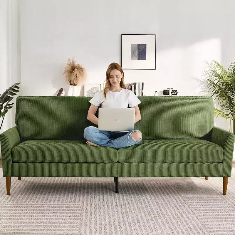 Divanetto extra large da 223 cm per soggiorno, camera da letto e ufficio