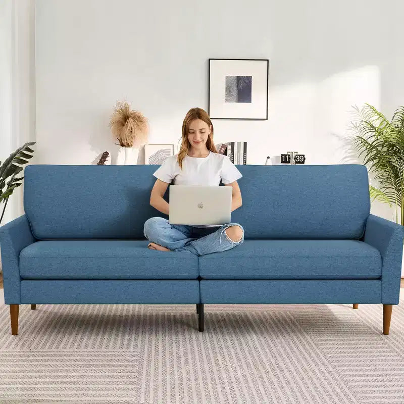 Divanetto extra large da 223 cm per soggiorno, camera da letto e ufficio