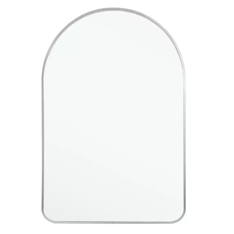 Specchio da Appendere, Bordo Sottile in Lega di Alluminio, Rettangolo ad Angolo Retto, Oro, 38x26x1in, Doppio Lato