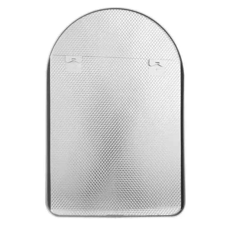 Specchio da Appendere, Bordo Sottile in Lega di Alluminio, Rettangolo ad Angolo Retto, Oro, 38x26x1in, Doppio Lato