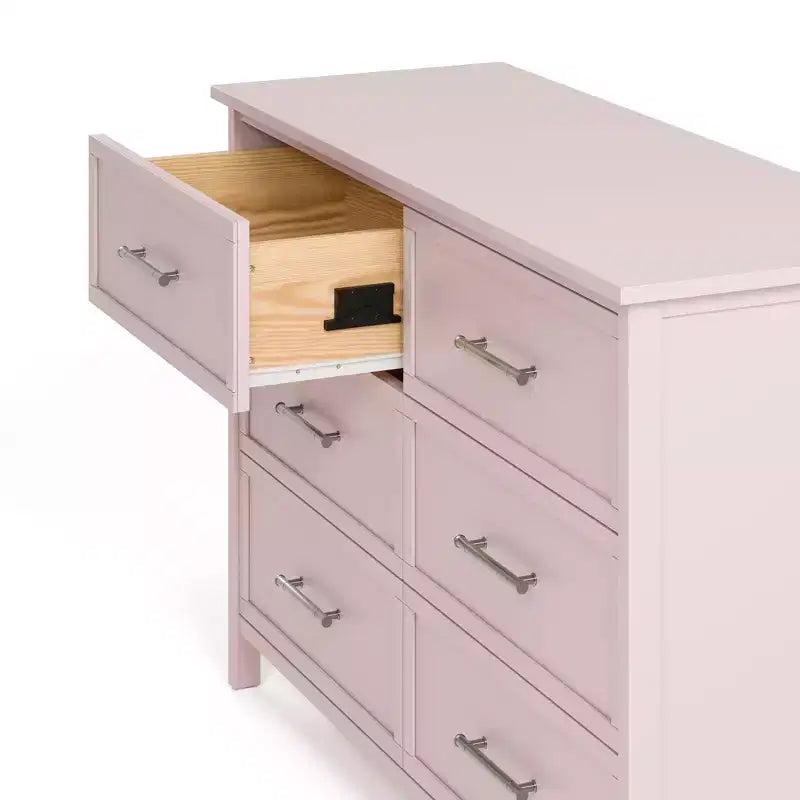 Cassettiera doppia classica a 6 cassetti per cameretta neonati e bambini