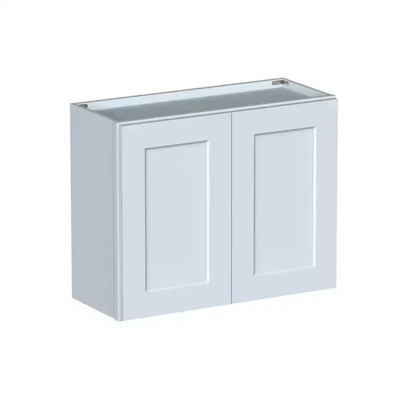 Pensile da cucina L76 x A30 x P61, mobile in legno massello con 2 ante