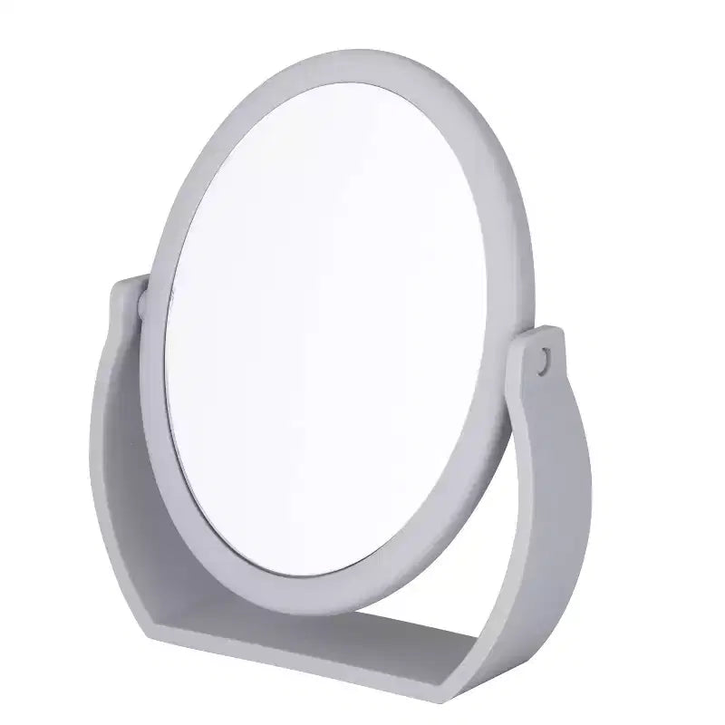Specchio da toilette da 8" con base gommata, ingrandimento 1X-10X, da appoggio