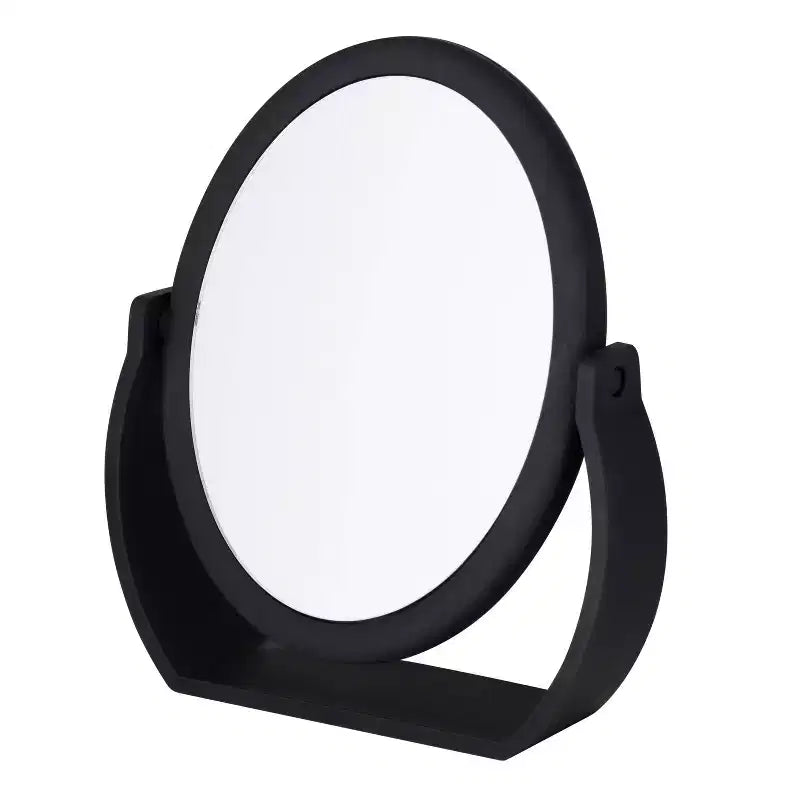 Specchio da toilette da 8" con base gommata, ingrandimento 1X-10X, da appoggio