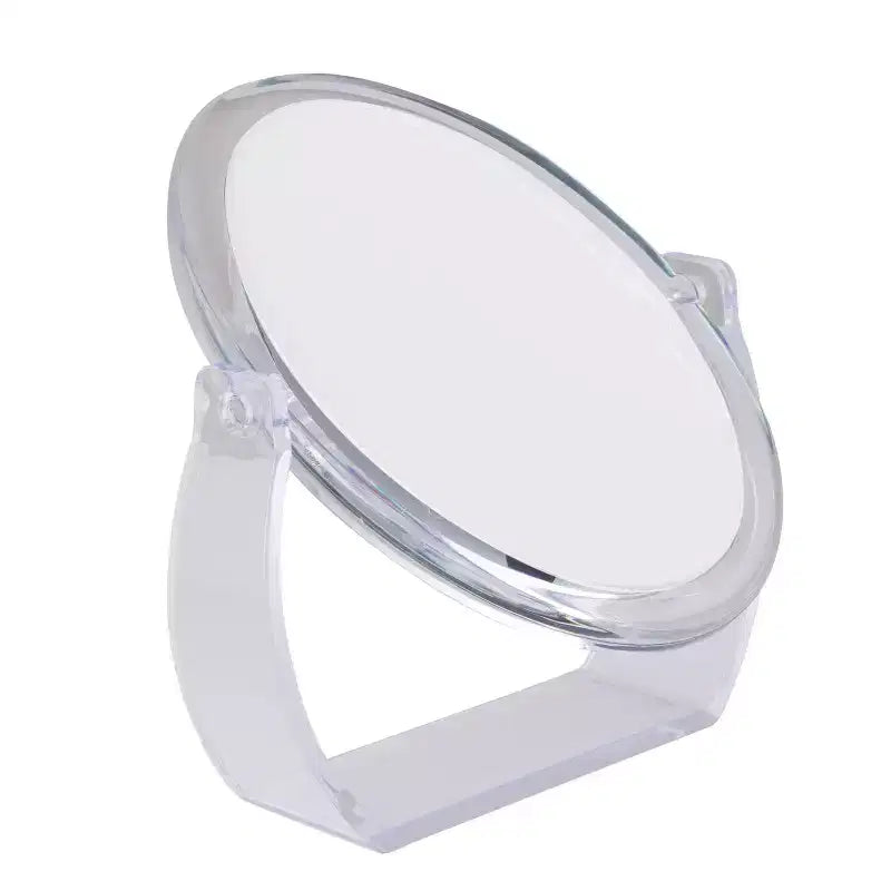 Specchio da toilette da 8" con base gommata, ingrandimento 1X-10X, da appoggio