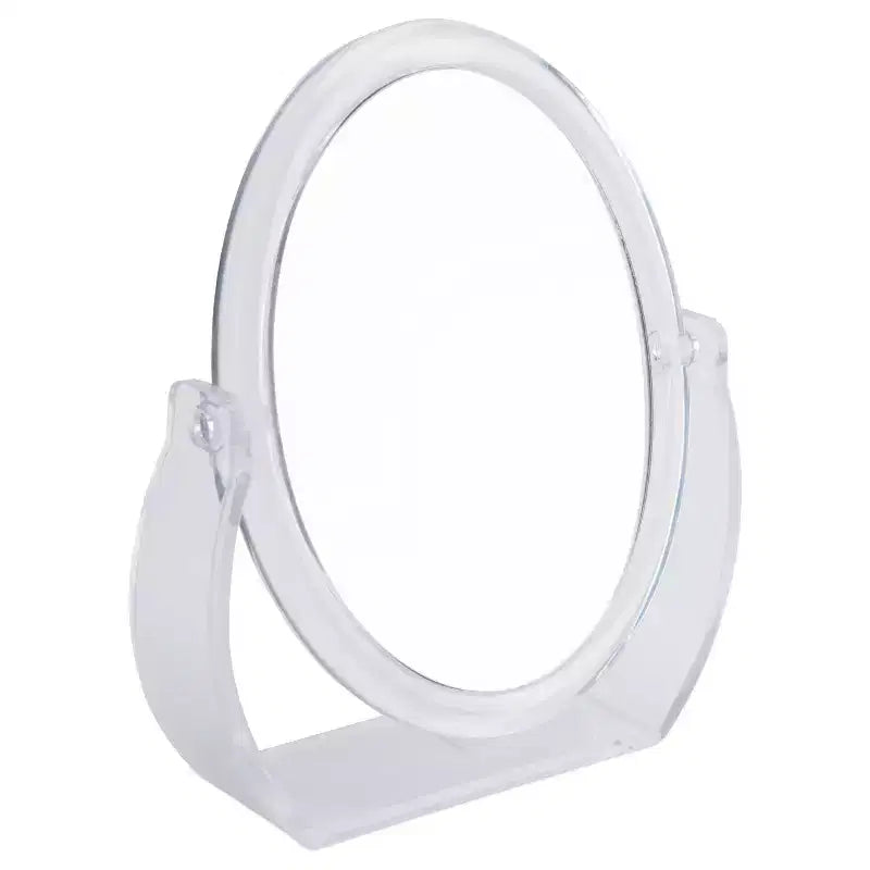 Specchio da toilette da 8" con base gommata, ingrandimento 1X-10X, da appoggio