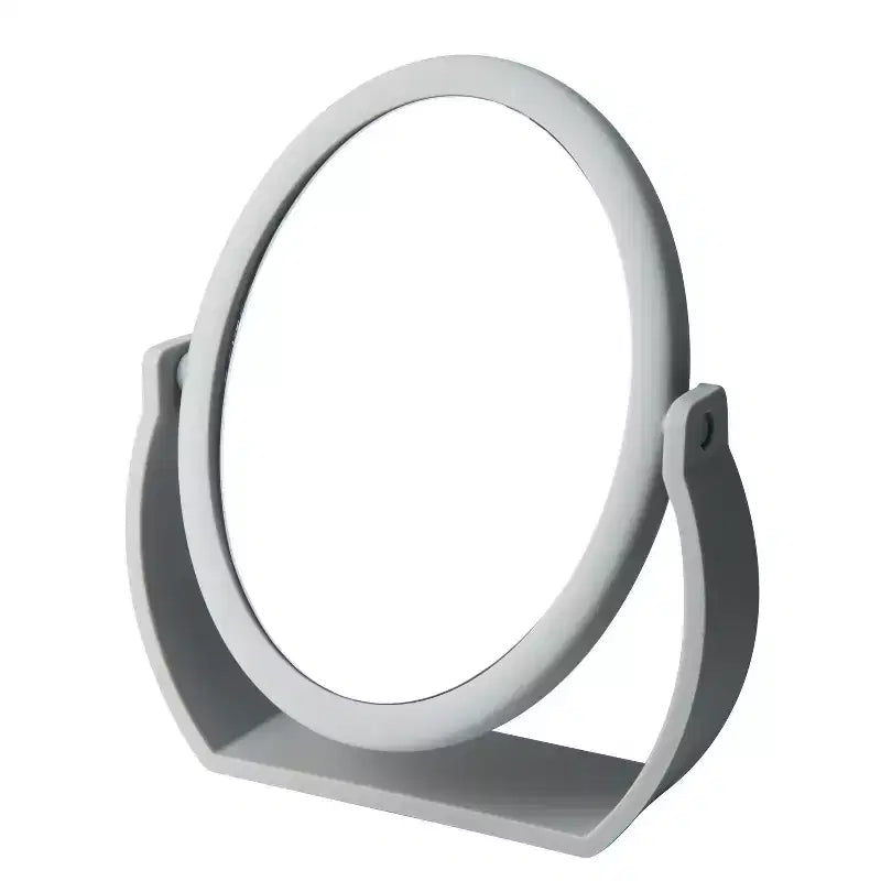 Specchio da toilette da 8" con base gommata, ingrandimento 1X-10X, da appoggio