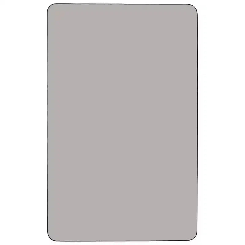 Tavolo attività rettangolare in laminato HP 24"L x 48"P con gambe corte regolabili in altezza