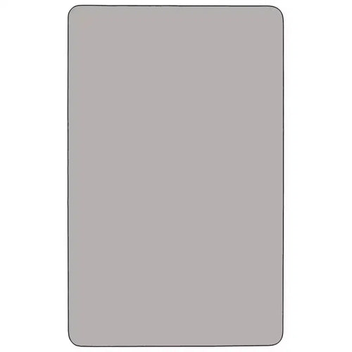 Tavolo attività rettangolare in laminato HP 24"L x 48"P con gambe corte regolabili in altezza