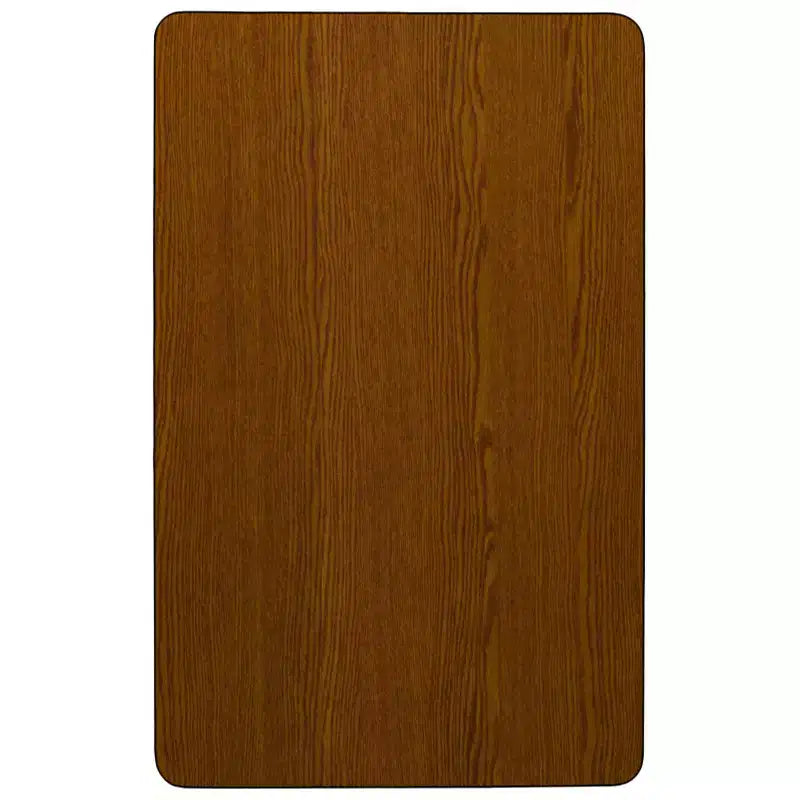 Tavolo attività rettangolare in laminato HP 24"L x 48"P con gambe corte regolabili in altezza